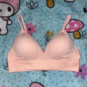 NWT Pink Seamless Bra